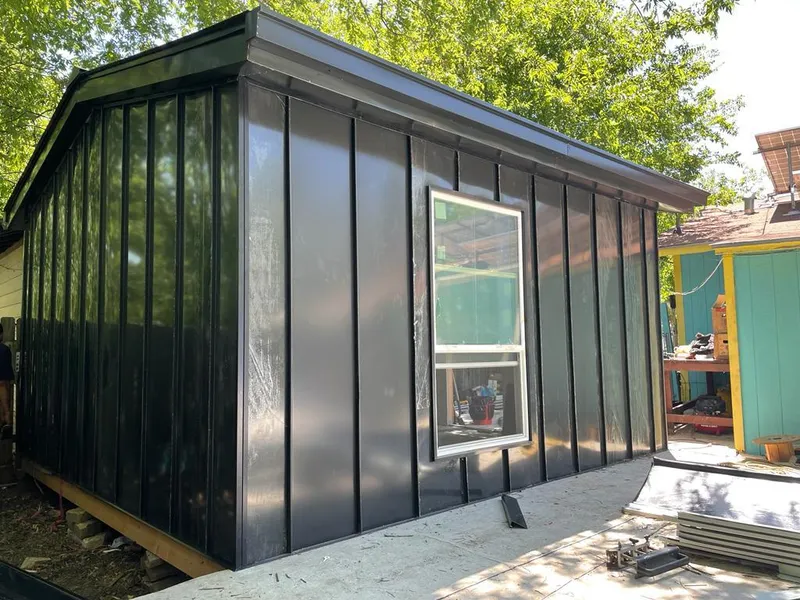 Black standing seam metal wall panels for Roof Inspection in Mechanicsburg