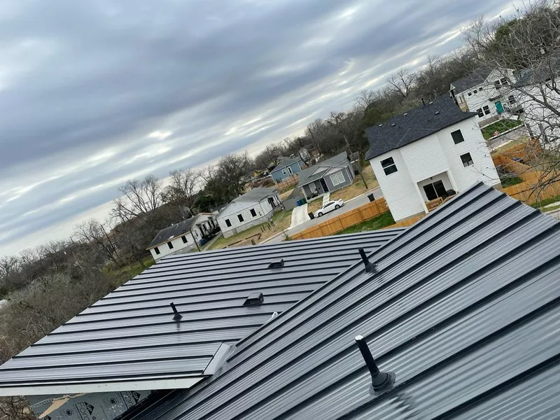 Standing seam metal roof panels with vents for Skylight Repair in Mechanicsburg